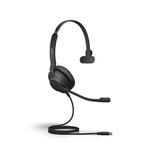 Load image into Gallery viewer, Jabra Evolve2 30 SE Wired Mono Noise-Cancelling Headset - Features 2-Mic Call Technology and USB-C Cable - Works with All Leading Unified Communications Platforms Such as Zoom and Google Meet - Black_1
