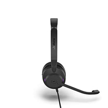 Load image into Gallery viewer, Jabra Evolve2 30 SE Wired Mono Noise-Cancelling Headset - Features 2-Mic Call Technology and USB-C Cable - Works with All Leading Unified Communications Platforms Such as Zoom and Google Meet - Black_175
