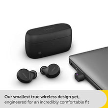 Load image into Gallery viewer, Jabra Evolve2 True Wireless in-Ear Bluetooth Earbuds with Active Noise Cancellation (ANC) and 4-mic MultiSensor Voice Technology - Microsoft Teams Certified, Works with All Other Meeting apps - Black_8141
