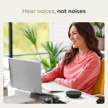 Load image into Gallery viewer, Jabra Speak2 40 Portable Speakerphone - 4 Noise-Cancelling Mics, Full-Range 50mm Portable Speaker, Wideband Audio and USB-A and USB-C Connections - Certified for Zoom and Google Meet - Dark Grey, Black_7838
