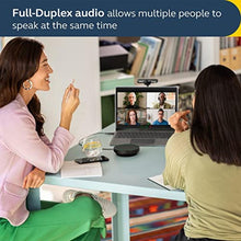 Load image into Gallery viewer, Jabra Speak2 40 Portable Speakerphone - 4 Noise-Cancelling Mics, Full-Range 50mm Portable Speaker, Wideband Audio and USB-A and USB-C Connections - Certified for Zoom and Google Meet - Dark Grey, Black_7839
