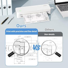 Load image into Gallery viewer, JADENS Portable Printer, white_2923
