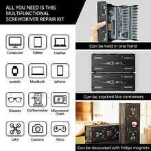 Load image into Gallery viewer, JAKEMY 180 in 1 Precision Screwdriver Set, Computer Screwdriver Kit, Professional Magnetic Repair Tool Kit with Home Drill Bits for Most Laptop, Phone, Xbox, MacBook, Game Console, Modding, DIY, FoManualScrewdriverSet_7573

