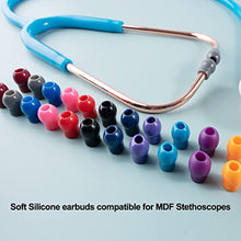 Load image into Gallery viewer, Javinhau MDF Ear Pieces, Soft-Sealing Ear Tips Replacement Compatible with MDF Stethoscope Accessories (Black)_333
