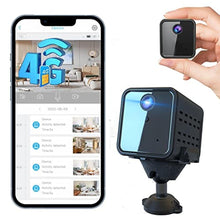 Load image into Gallery viewer, javiscam 4G No WiFi Security Camera, Cellular Security Camera, SIM Inserted, 2K QHD Indoor Camera, Radar Motion, 20-Day Standby Time, Indoor/Car/Trail Use, Portable &amp; Reliable Security Solution_1
