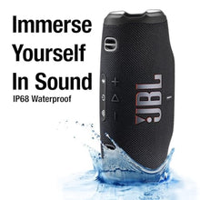 Load image into Gallery viewer, JBL Charge 6 Portable Bluetooth Speaker (Black) | IP68 Waterproof, DustProof, and DropProof, Outdoor Wireless Audio |28Hrs Playtime + Travel Case Bundle_1757
