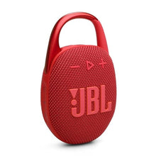 Load image into Gallery viewer, JBL Clip 5 - Ultra-Portable, Waterproof &amp; Dustproof Bluetooth Speaker, Big JBL Pro Sound with Punchy bass, Integrated Carabiner, Up to 12 Hours of Play, Made in Part with Recycled Materials (Red)_1
