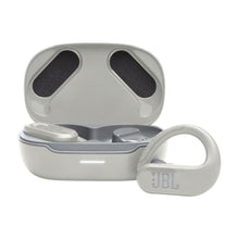 Load image into Gallery viewer, JBL Endurance Peak 3 - Dust and Water Proof (IP68) True Wireless Active Earbuds, JBL Pure Bass Sound, Up to 50 Total Hours of Playback with Speed Charge, Ambient Aware &amp; Talk Thru (White)_1
