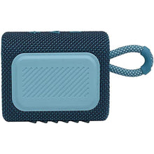 Load image into Gallery viewer, JBL Go 3 - Portable Bluetooth Speaker, Built-in Battery, Waterproof and Dustproof Feature JBLGO3BLUAM, Bonus Keychain LED Included - Blue_850
