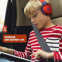 Load image into Gallery viewer, JBL Jr310BT Kids Wireless On-Ear Headphones - Bluetooth Headphones with Microphone, Safe Sound Under 85dB Volume, 30H Battery, Foldable, Comfort, Easy, Soft, Cool Colors (Red), Small_48
