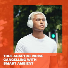 Load image into Gallery viewer, JBL Live 770NC - Wireless Over-Ear Headphones with True Adaptive Noise Cancelling with Smart Ambient, Up to 65 Hours of Battery Life, Comfort-fit Fabric Headband &amp; Carrying Pouch (Blue)_3496
