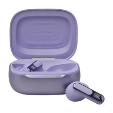 Load image into Gallery viewer, JBL Live Beam 3 - True wireless noise-cancelling stick-closed earbuds, 48Hrs total playback, Wireless Charging, 6 Mics for perfect calls, Multi-point connection, IP55 waterproof and dustproof (Purple)_1299
