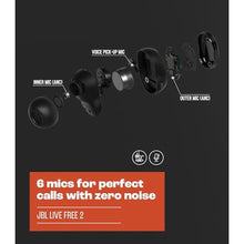 Load image into Gallery viewer, JBL Live Free 2 TWS - Noise Cancelling Earbuds - Black_1005
