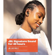 Load image into Gallery viewer, JBL Live Pro 2 - True Wireless Noise Cancelling Earbuds, up to 40 Hours of Playback with Wireless Charging, 6 mics for Perfect Calls, Touch &amp; Voice Control, IPX5 Water Resistant (Black)_2587

