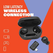 Load image into Gallery viewer, JBL Quantum TWS AIR - True Wireless Gaming Earbuds with Smart Ambient Technology, Low Latency 2.4GHz USB-C dongle or Bluetooth, 4 beamforming Microphones (Black)_2468
