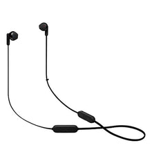 Load image into Gallery viewer, JBL Tune 215 - Bluetooth Wireless in-Ear Headphones with 3-Button Mic/Remote and Flat Cable - Black, Small_1
