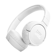 Load image into Gallery viewer, JBL Tune 670NC - Adaptive Noise Cancelling with Smart Ambient Wireless On-Ear Headphones, Up to 70H Battery Life with Speed Charge, Lightweight, Comfortable and Foldable Design (White)_1
