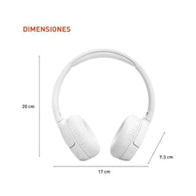 Load image into Gallery viewer, JBL Tune 670NC - Adaptive Noise Cancelling with Smart Ambient Wireless On-Ear Headphones, Up to 70H Battery Life with Speed Charge, Lightweight, Comfortable and Foldable Design (White)_1184
