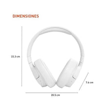 Load image into Gallery viewer, JBL Tune 770NC - Adaptive Noise Cancelling with Smart Ambient Wireless Over-Ear Headphones, Bluetooth 5.3, Up to 70H Battery Life with Speed Charge, Lightweight, Comfortable &amp; Foldable Design (White)_692
