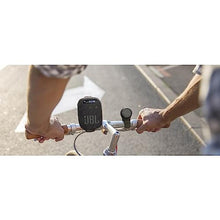 Load image into Gallery viewer, JBL Wind 3 Portable Bluetooth Speaker and FM Tuner Radio for Bike Handlebars, Black_1095

