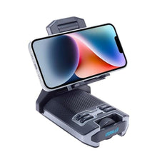 Load image into Gallery viewer, JERRAY Cell Phone Stand with Wireless Bluetooth Speaker with built-in microphone, Foldable Adjustable Desk Phone Holder, Portable HD Audio Speaker Stand, Unique Tech Gadgets Gifts for Men Women Dad, Compatible with iPhone/iPad for iPhone/ipad/Samsung Galaxy, black_6295
