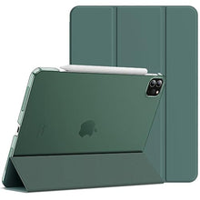 Load image into Gallery viewer, JETech Case for iPad Pro 11 Inch, 2022/2021/2020 Model, Slim Stand Hard Back Shell Smart Cover with Auto Wake/Sleep (Misty Blue), MistyBlue_1
