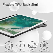 Load image into Gallery viewer, JETech Case for iPad Pro 12.9 Inch (2015/2017 Model, 1st/2nd Generation) with Pencil Holder, Slim Tablet Cover with Soft TPU Back, Auto Wake/Sleep (Black)_8612
