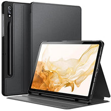 Load image into Gallery viewer, JETech Case for Samsung Galaxy Tab S8 2022/S7 2020 11-Inch with S Pen Holder, Slim Folio Stand Protective Tablet Cover, Multi-Angle Viewing (Black)_1
