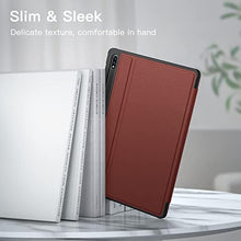 Load image into Gallery viewer, JETech Case for Samsung Galaxy Tab S8 Plus 2022 / S7 FE 2021 / S7 Plus 2020 12.4-Inch with S Pen Holder, Slim Folio Stand Protective Tablet Cover, Multi-Angle Viewing (Wine)_7890
