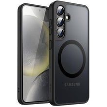 Load image into Gallery viewer, JETech Magnetic Case for Samsung Galaxy S24 5G, Compatible with MagSafe, Translucent Matte Back Shockproof Phone Cover (Black)_1
