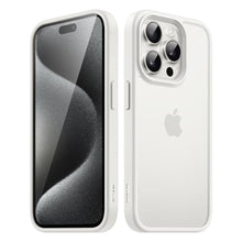Load image into Gallery viewer, JETech Matte Case for iPhone 15 Pro 6.1-Inch, Shockproof Military Grade Drop Protection, Frosted Translucent Back Phone Cover, Anti-Fingerprint (White)_1
