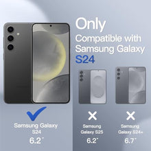 Load image into Gallery viewer, JETech Matte Cover Case for Samsung Galaxy S24 Ultra 5G, Frosted Translucent Back Protective Slim Phone Cover, Anti-Fingerprints (Frosted Clear), FrostedClear_1178
