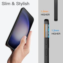 Load image into Gallery viewer, JETech Slim Fit Case for Samsung Galaxy S23 5G 6.1-Inch, Soft TPU Thin Protective Phone Cover with Matte Finish, Shockproof (Black)_2041
