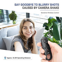 Load image into Gallery viewer, JJC Bluetooth Wireless Remote Control for Fujifilm Fuji X-E5 X100VI X-T5 X-T4 X-T3 X-T50 X-T30 II X-T30 X-S20 X-S10 X-H2S X-H2, Camera Zoom Remote Controller Replaces Fujifilm TG-BT1 Tripod Grip, ForSelectFujifilmCameras_8748
