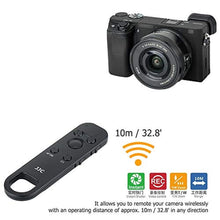Load image into Gallery viewer, JJC Wireless Bluetooth Remote Controller Replaces Sony RMT-P1BT for Sony A7R5 A7M4 ZV-E10 ZV1 ZV-E1 FX30 A1 A7C A6700 A6600 A6400 A6100 A7RIV A9II RX100VII RX0II_359
