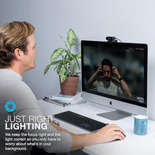Load image into Gallery viewer, JLab Go Pop Cam, USB Webcam, 1080p, Built-in Privacy Shutter, Plug and Play, Black_5577
