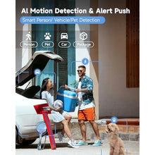 Load image into Gallery viewer, JMCAMDM Security Cameras Wireless Outdoor,2K Battery Wireless WiFi Cameras for Home Security,AI Motion Detection,Local SD/Cloud Storage,Smart Home Cam (White 1 Pack), WhitePack_770
