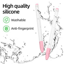 Load image into Gallery viewer, Joosko Compatible with Samsung Galaxy Tab S7/S7+/S7 FE/S8/S8+/S8 Ultra/S9/S9+/S9 Ultra/S10 Pencil Case S Pen Case, Silicone Translucent Non-Slip Cover. (Pink)_8199
