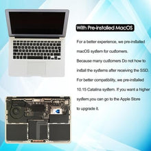 Load image into Gallery viewer, Jorkar A1708 SSD Hard Drive 256GB for MacBook Pro NVMe PCIe Gen3x4, Internal Solid State Drive Upgrade for MacBook Pro A1708 (2016-2017), ForA_7421
