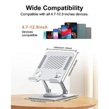 Load image into Gallery viewer, JUANWE Tablet Stand, Silver_5020
