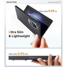 Load image into Gallery viewer, JUESHITUO for Samsung Galaxy Z Fold 6 Case: [600D&amp;1500D Aramid Fiber Made] Ultra Slim and Lightweight [Fit for MagSafe] Minimalist Carbon Fiber Textures-Less Touch Feeling, Magnetic Thin Sturdy Cover_3072
