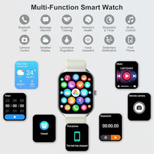 Load image into Gallery viewer, Jugeman Smart Watches for Women(Answer/Make Call), 1.96" HD New Smartwatch with Heart Rate/Sleep Monitor/Pedometer/Calories, 113+ Sports Modes, Fitness Watch IP68 Waterproof for Android iOS, offwhite_2102
