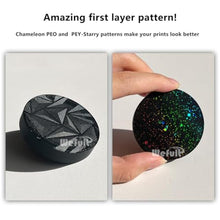 Load image into Gallery viewer, JUUPINE H2D Build Plate 355x346mm Double Sided Chameleon PEO+Starry PEY Build Plate Flexible Removable Spring Steel Heated Printing Bed Platform for Bambu Lab H2D/H2D Laser 3D Printer, ChameleonGalaxy_73
