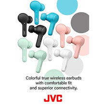 Load image into Gallery viewer, JVC Gumy Truly Wireless Earbuds Headphones, Bluetooth 5.0, Water Resistance(IPX4), Long Battery Life (up to 15 Hours) - HAA7TA (Blue)_1521

