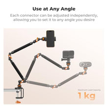 Load image into Gallery viewer, K&amp;F CONCEPT 22" Magic Arm with Desk C-Clamp, Overhead Desk Camera Mount_741
