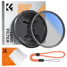 Load image into Gallery viewer, K&amp;F CONCEPT 67mm Circular Polarizer Filter with Lens Cap Cleaning Cloth Optical Glass Ultra Slim 18 Multi-Layer Coatings Polarizing Filter for Camera Lens (K-Series)_1
