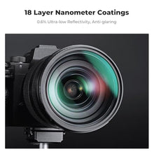 Load image into Gallery viewer, K&amp;F CONCEPT 82mm Black Diffusion 1/4 &amp; 1/8 Filters Kit Mist Cinematic Effect Filters Set with Multi-Layer Coated for Camera Lens - K Series_70
