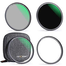 Load image into Gallery viewer, K&amp;F Concept 82mm Magnetic MCUV CPL Fixed ND1000 Magnetic Basic Ring 4-in-1 Lens Filters Kit with 28 Multi-Coatings for Camera Lens (Nano-X Series)_1
