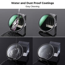 Load image into Gallery viewer, K&amp;F CONCEPT 82mm Variable ND2-400(1-9 Stops) Waterproof ND Lens Filter_7517
