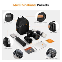 Load image into Gallery viewer, K&amp;F CONCEPT Camera Sling Bag, Compact Photography Bag for DSLR Mirrorless, Black_444
